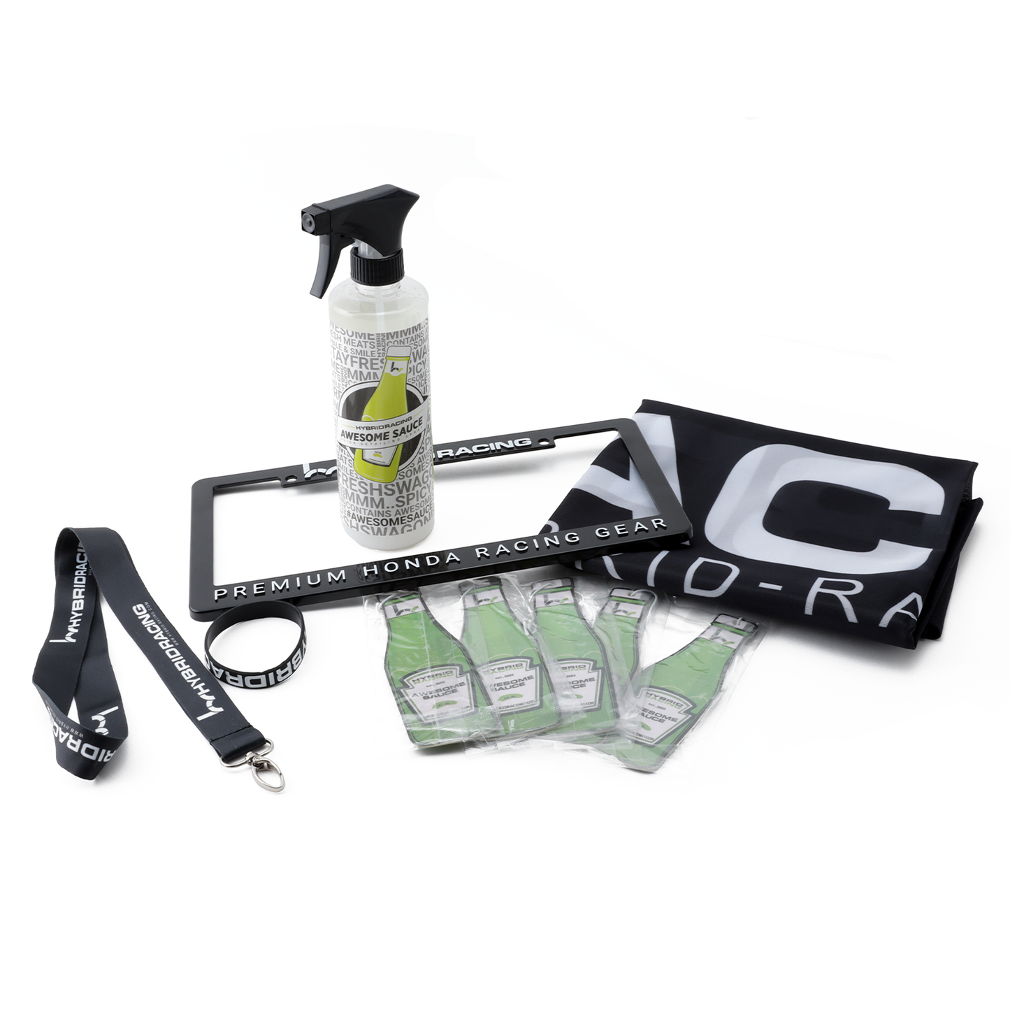 Hybrid Racing Hybrid Racing Team Gear Accessory Package - Front View
