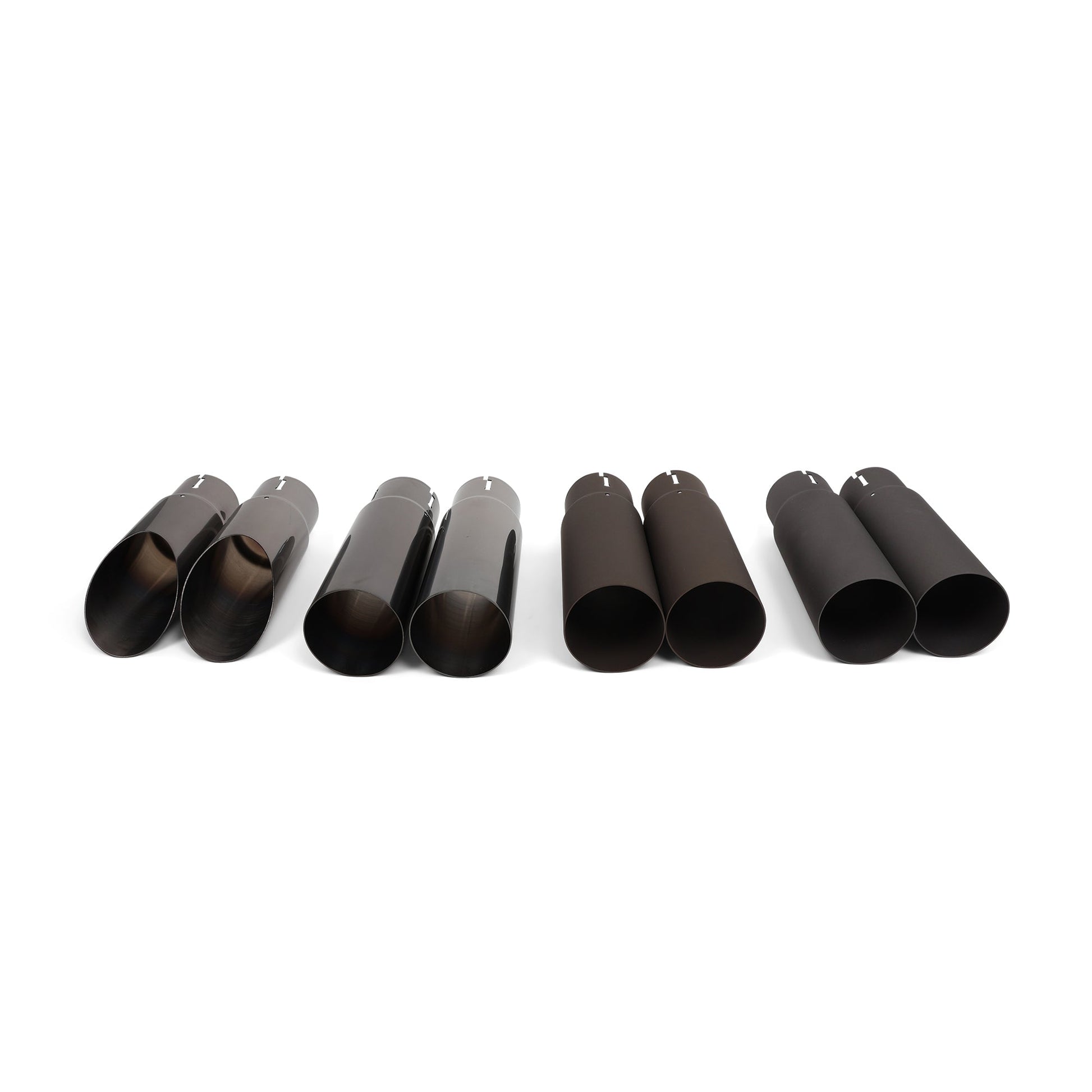 Hybrid Racing Hybrid Racing Formula Exhaust Tip Set - Front View