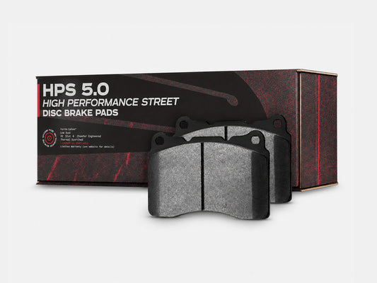 Hawk HPS 5.0 Rear Brake Pads for 17-24 Civic Type-R FK8 FL5 | Integra Type-S | HB900B.572