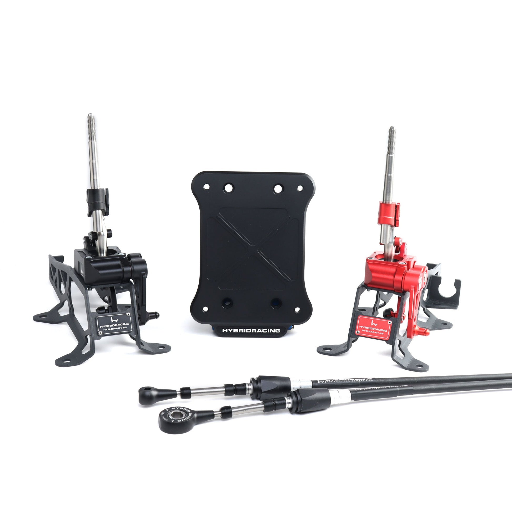 Hybrid Racing Hybrid Racing K-Swap Race Shifter & Cable Combo (K20Z3 Trans) - Front View