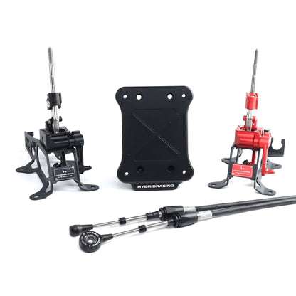 Hybrid Racing Hybrid Racing K-Swap Race Shifter & Cable Combo (K20Z4/K24Z7 Trans) - Front View