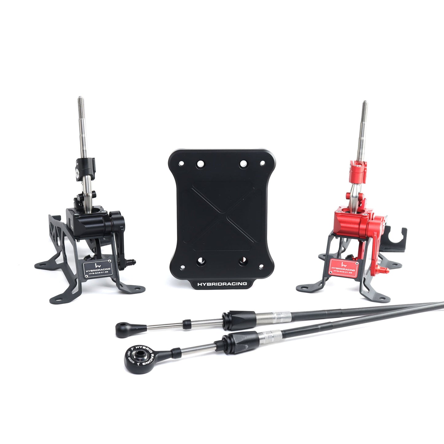 Hybrid Racing Hybrid Racing B-Series AWD Short Shifter & Cable Combo - Front View