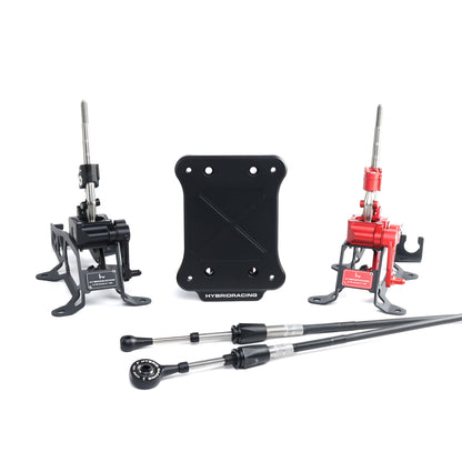 Hybrid Racing Hybrid Racing B-Series AWD Short Shifter & Cable Combo - Front View