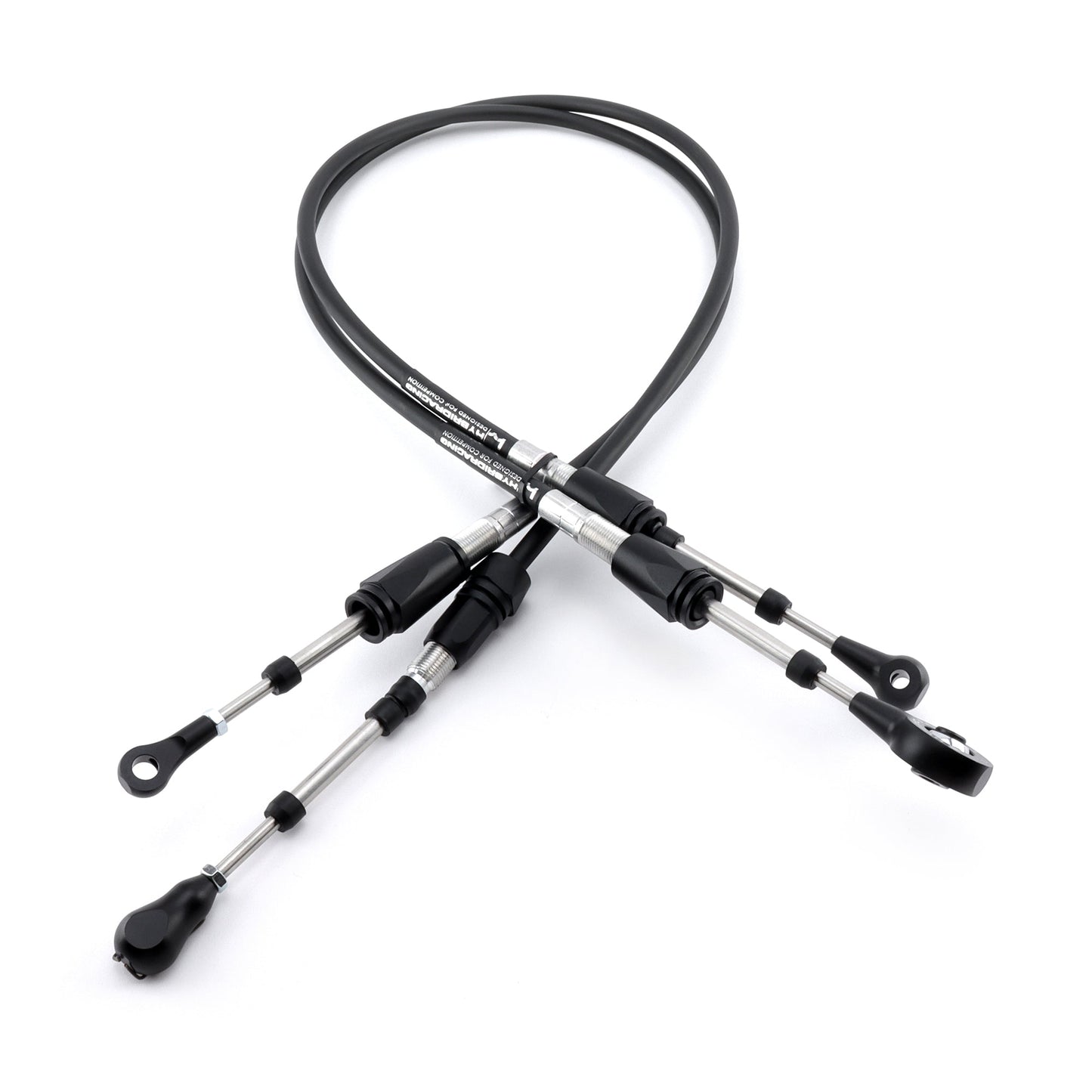 Hybrid Racing Hybrid Racing Performance Shifter Cables (07-13 Fit & 02-15 Jazz) - Front View