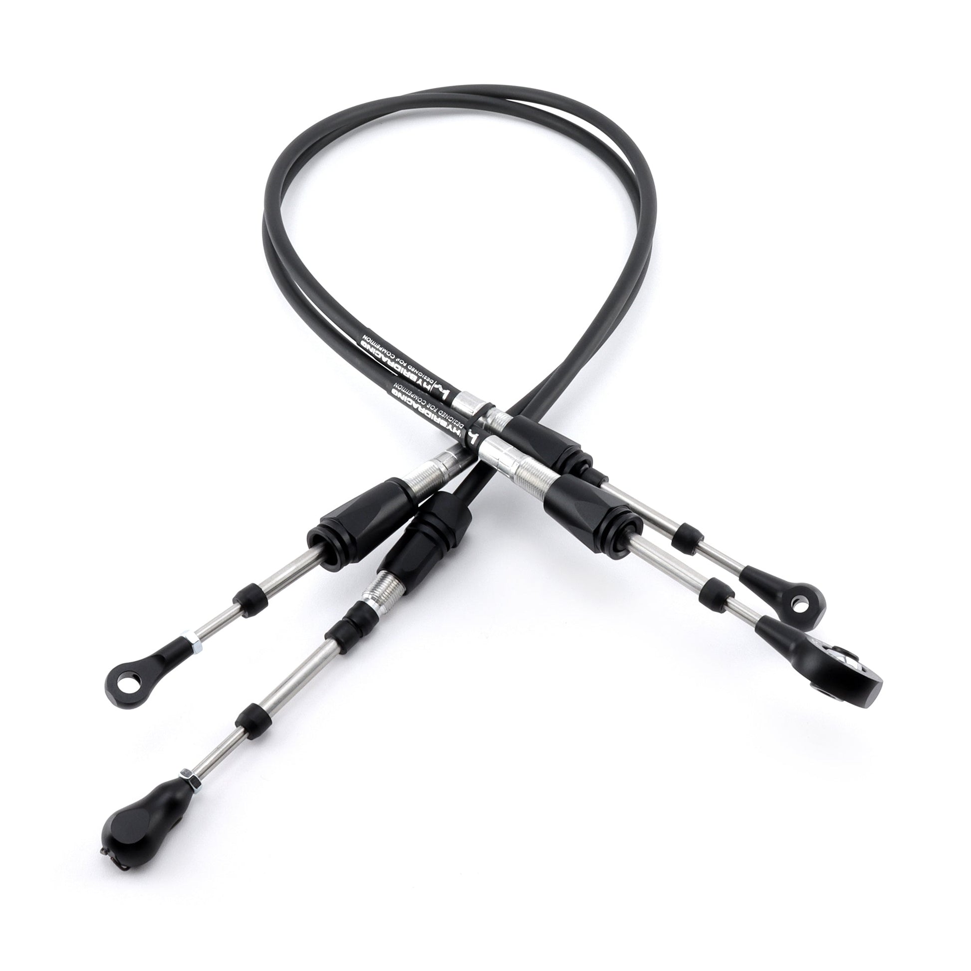 Hybrid Racing Hybrid Racing Performance Shifter Cables (07-13 Fit & 02-15 Jazz) - Front View