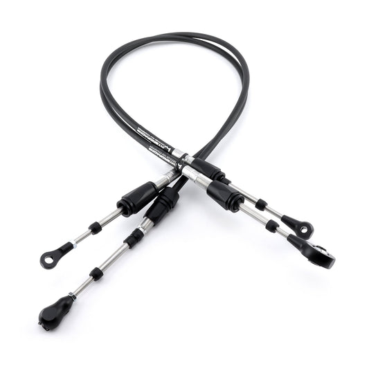 Hybrid Racing Hybrid Racing Performance Shifter Cables (07-13 Fit & 02-15 Jazz) - Front View