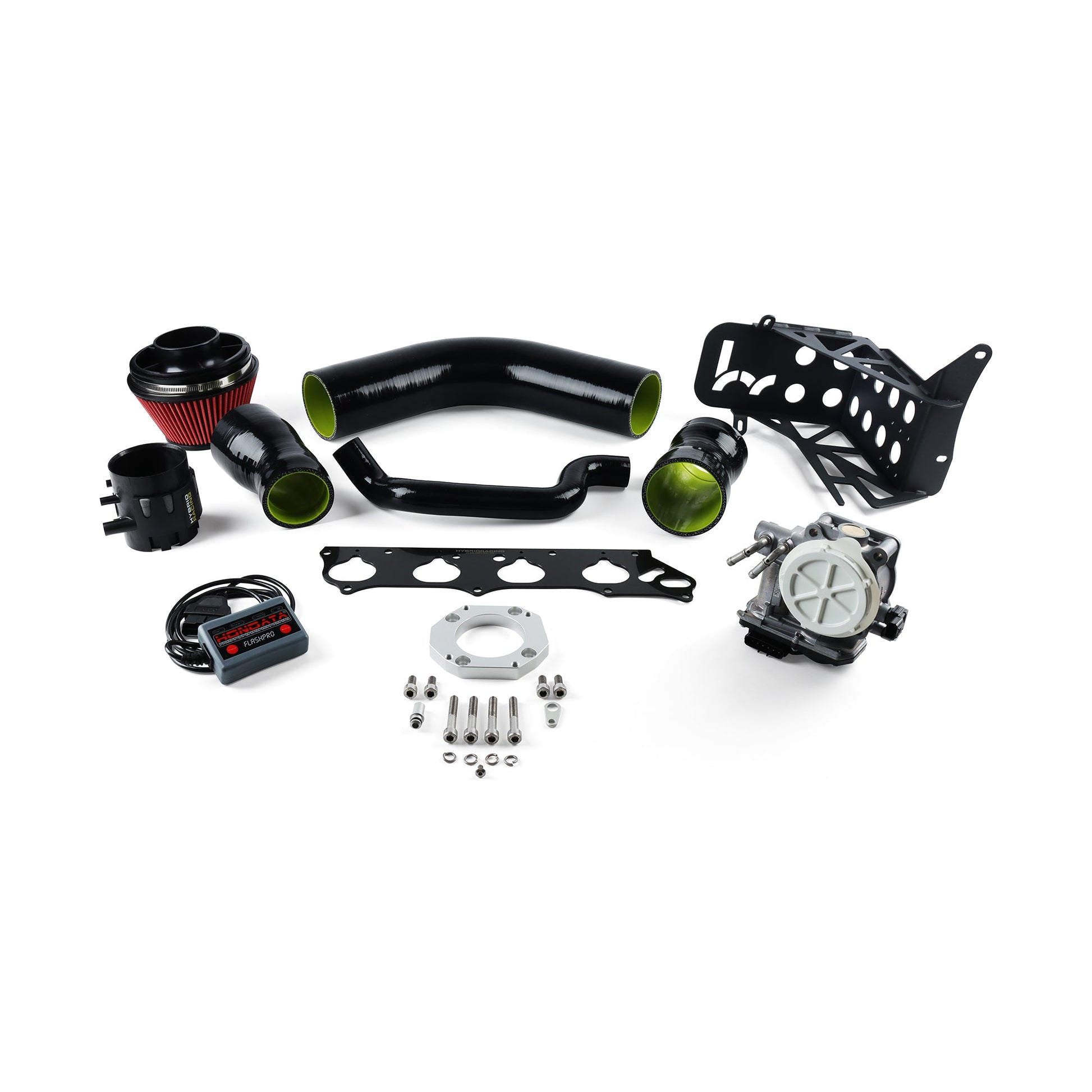 Hybrid Racing Hybrid Racing Intake System Upgrade Stage 2 (06-11 Civic Si) - Front View