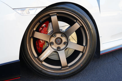 Paragon Civic Type R 2-piece Rotors Front Pair 350mm x 32mm Behind the wheel