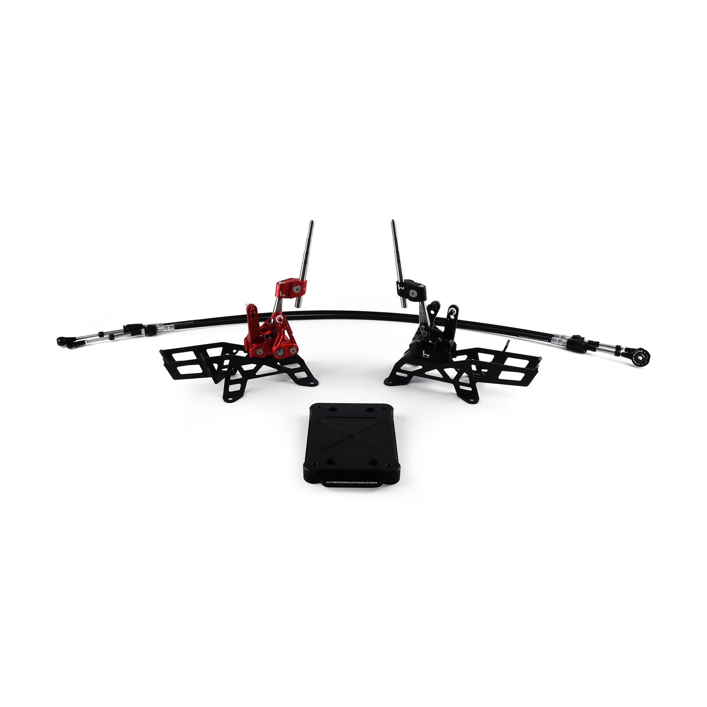 Hybrid Racing Hybrid Racing K-Swap Race Shifter & Cable Combo (K20A/A2/A3/Z1 Trans) - Front View