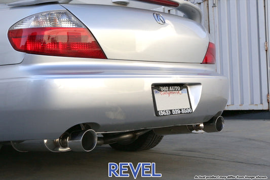 Revel Revel Medallion Touring-S Catback Exhaust - Dual Muffler for 02-03 Acura CL Type S | T70074R - Front View