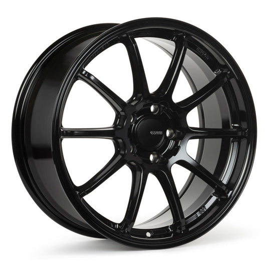 Enkei Triumph 18x9.5 5x120 +45 Gloss Black wheel