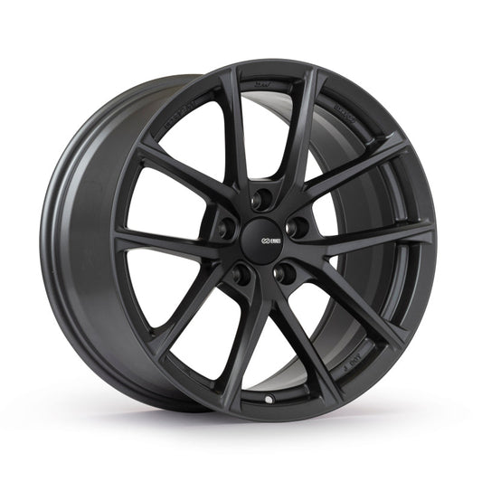 Enkei Helix 18x9.5 5x114.3 +38 Gloss Gunmetal wheel