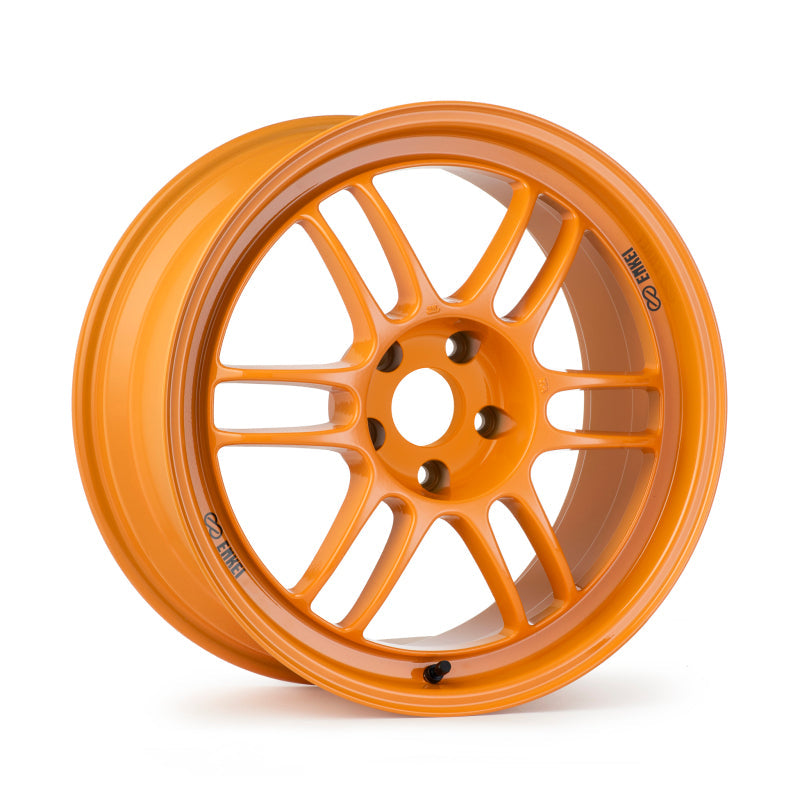 Enkei RPF1 15x8 4x100 +28 F1 Yellow wheel