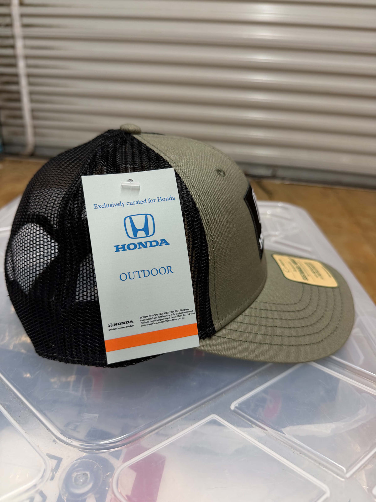 Honda Army Green Trucker's Hat