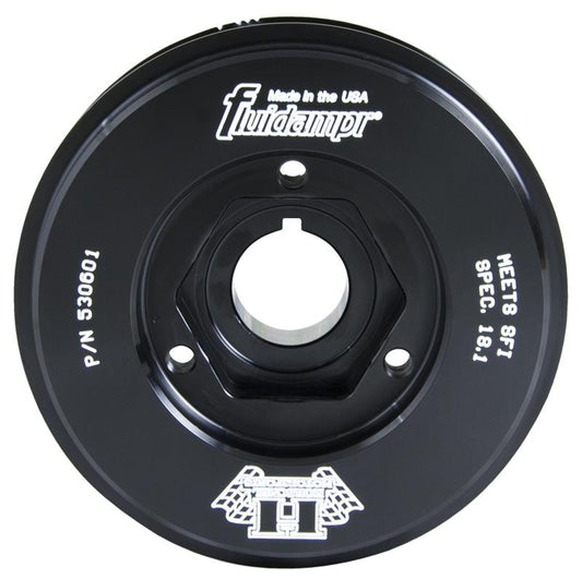 Fluidampr Steel Internally Balanced Crank Pulley (Harmonic Balancer for Honda S2000