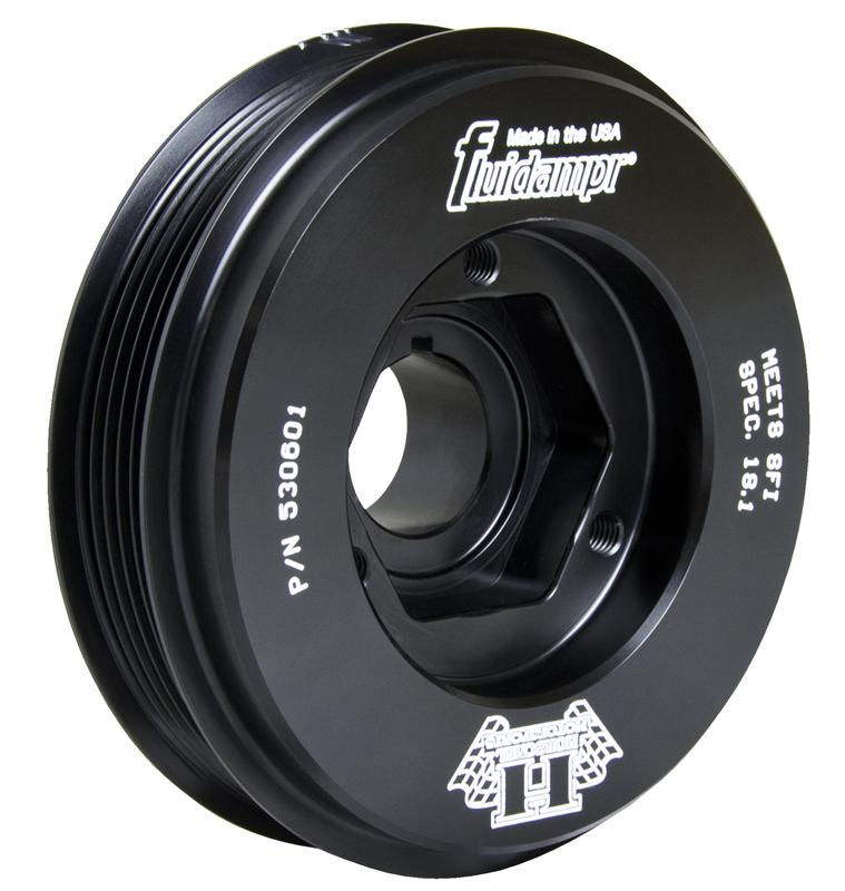 Fluidampr Steel Internally Balanced Crank Pulley (Harmonic Balancer for Honda S2000