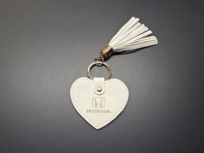 Honda Heart Tassel Keychain