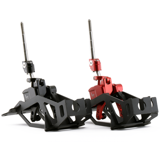 Hybrid Racing Hybrid Racing Short Shifter Assembly (07-13 Fit & 02-15 Jazz) - Front View