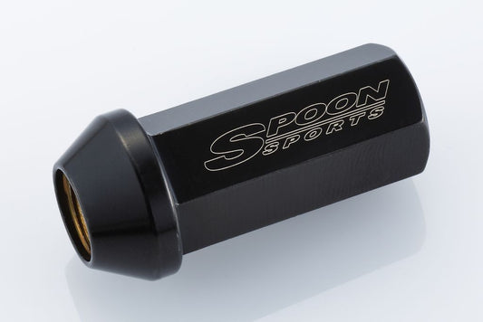 Spoon Sports M14x1.5 Black Lug Nuts (20 pcs)