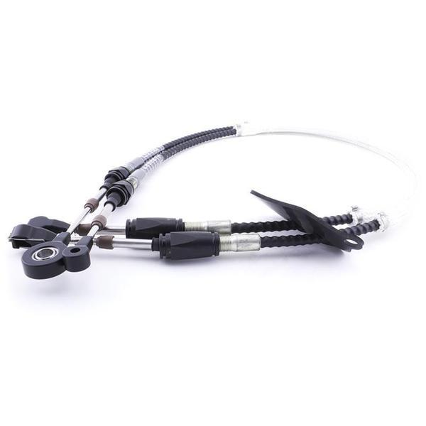 Hybrid Racing K-Swap Shifter Cable Set for Z3 Transmission – thick steel core, spherical bearings, CNC aluminum rod ends