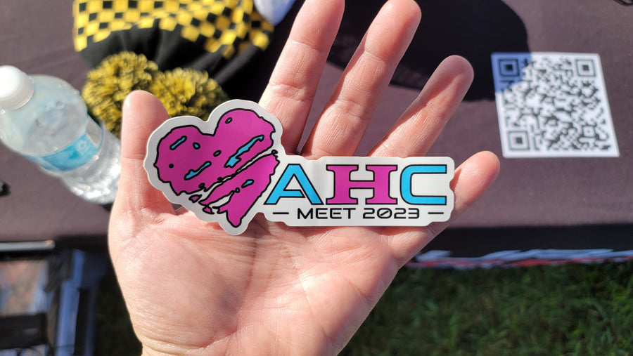 Acura Honda Classic AHC meet 2023 decal - Front View
