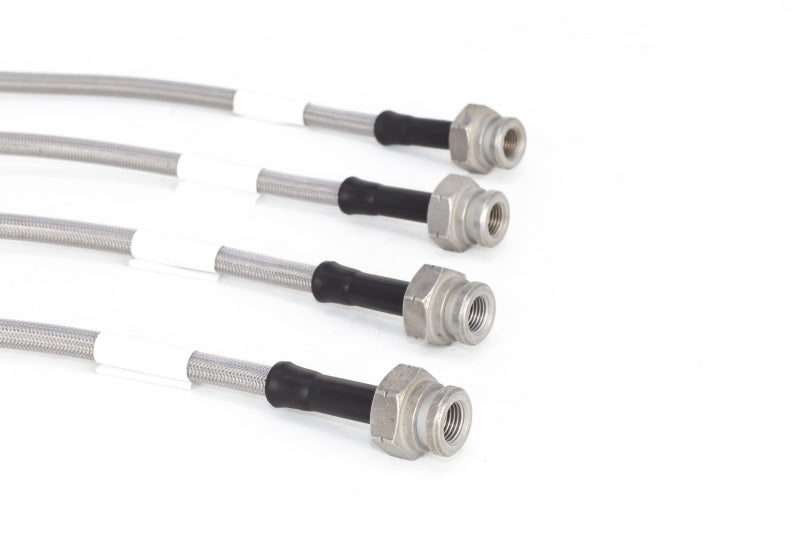 Goodridge 17-18 Honda Civic Si (Si Model Only) SS Brake Line Kit | 20040