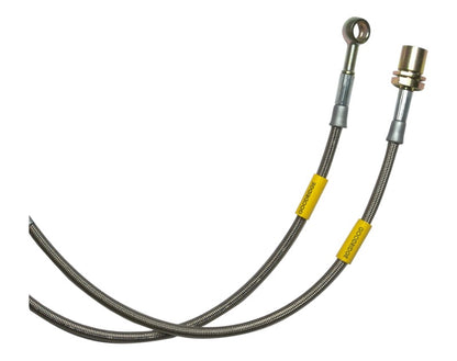 Goodridge 17-18 Honda Civic Si (Si Model Only) SS Brake Line Kit | 20040