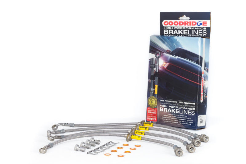 Goodridge 20105 stainless steel brake line kit for 2004–2008 Acura TSX