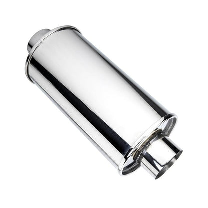 DC Sports Exhaust DC Sports Universal Round Muffler 3" Inlet 4" Outlet