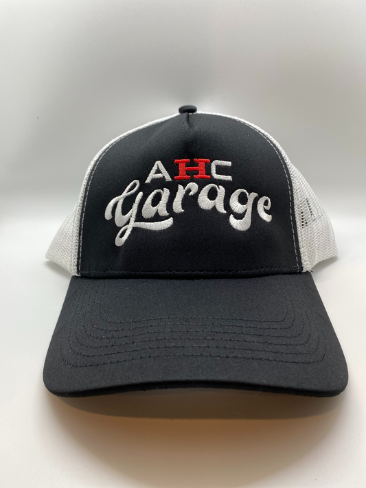 AHC Garage Mesh-Back SnapBack Hat - Front View