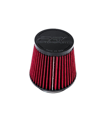 PRL Motorsports 4.00" Inlet Oiled Cone Filter - Short